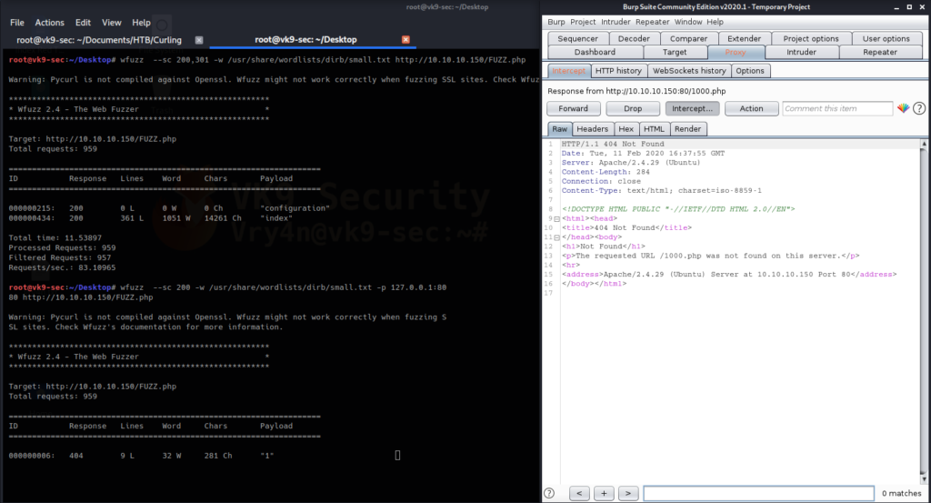 wFuzz how to | VK9 Security