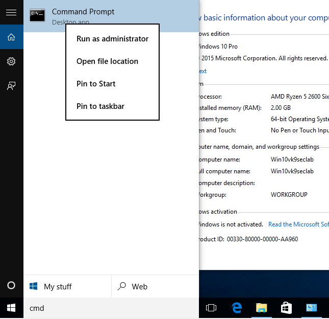 Activating Windows 10 Using Slmgr Vk9 Security