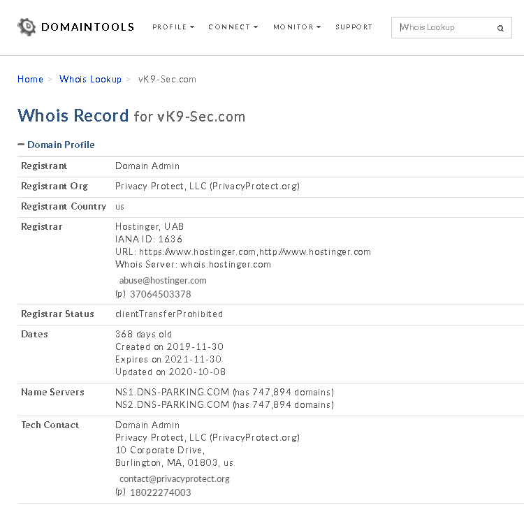 Search IP Whois Records and IP Blocks - DomainTools