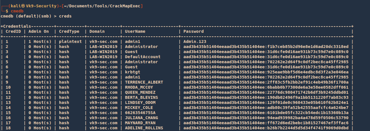 [How to] CrackMapExec | VK9 Security